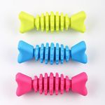 Generic Blue Creative Pet Toy, Premium TPR Mid Wing Bone Bite Resistant Molar Dog Toy - image 3