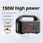 Gr 150W Energy Storage Generator, PotableEmergency PowerStation for homes