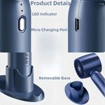 product_image_name-Generic-1pc Portable Mini Fan, Handheld USB Electric Fan-Three Gears Wind Quiet & Powerful, Small & Compact Perfect for Travel, Built-in Rechargeable Large Capacity Battery Provides Long Duration-7