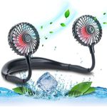 Generic Bladeless Hanging Neck Fan-Black - image 4