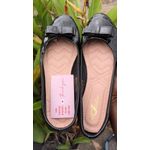 product_image_name-Fbibas-Flat Slip-On Ladies Shoes - Black-2