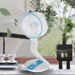 Generic rechargeable folding table fan - image 2