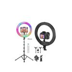 RL-18 inch Ring Light (RGB) Soft Ring Light with Remote control - Black/White