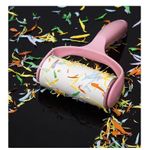 product_image_name-Others-Sticky Lint Roller Set for Pet Hair & Dust__ 1 Ergonomic Handle + 4 Adhesive Tape Refill Rolls __ Portable Clothes & Furniture Cleaner-2
