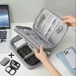 Waterproof Multi-Functional Storage Bag Large-Capacity Portable Data Cable Charger Battery