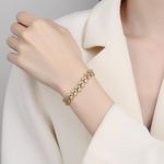 product_image_name-Flushrenic-Adjustable bracelet, teardrop-shaped cubic zirconia jewellery bracelet, suitable for women, parties, and balls.-2