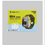 product_image_name-Generic-Crown MR 70 Ultra 10-in-1 Smart Watch Bundle – Premium Edition with 7 Interchangeable Straps, AirPods Pro, and Wireless Charger- Black -1