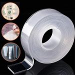 Nano Multi-Purpose  Double-Sided Grip Tape - Transparent - 5m