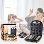 Generic 16 Piece Slot multifunctional donut maker - donut breakfast maker - black - image 2