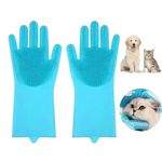 Generic Pet bathing glove dog and cat bathing scrub & massage brush