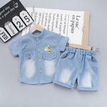 product_image_name-AIDAILU-2PCS Children's Short-Sleeved Shorts Set Boys Casual Set Sports-1
