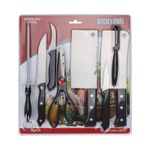 Generic 8pcs Kitchen Knife and cutting tools set