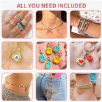 Fashion DIY Beaded Bracelet Making Kit 4000 Pieces - image 2