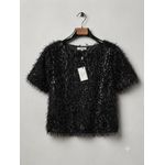 Kids Corner Girls Fashionable Top-Black
