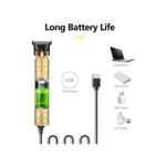 product_image_name-Generic-USB electric hair clipper, rechargeable hair clipper, men's shaver, trimming machine, professional beard trimmer, T92-7