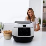 product_image_name-SILVER CREST-6L Digital Multi-functional Rice Cooker- White /Black -3