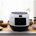 product_image_name-SILVER CREST-6L Digital Multi-functional Rice Cooker- White /Black -4