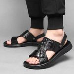 product_image_name-Fashion-Men's Sandals Soft Sole Casual Shoes - Black - EU 40-2