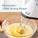 Generic Electric Egg Beater - White - image 3