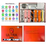 Generic 7 in 1 2.3 inch Full Touch Bluetooth Calling Smartwatch - For Android and IOS
