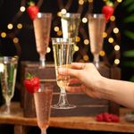 product_image_name-Generic-Champagne Glasses,Food Grade Plastic Champagne Glasses,170 ML,Unbreakable & Party Ready,Detachable & Space Saving,6 Pcs-8