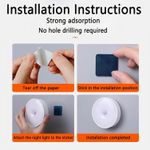 Generic Human body sensor night light, rechargeable smart dormitory light - image 5
