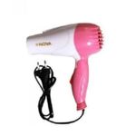 product_image_name-Kingnote-3 In 1 Hair Straightener And Curler With Hand Dryer - Pink+ Free Professional Hair Dryer+ 13Pcs Makeup Brush Set Offer free hanging hook-4