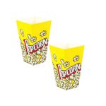 product_image_name-Generic-100pc Popcorn Serving Boxes 32oz Food Packaging - Yellow-2