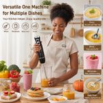 Generic Hand Blender 1000W Immersion Blender Whisper Quiet Variable Speed Easy Clean Stick Blender - image 4