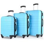 Generic 3PCS Luggage Set Traveling Bag - Blue - image 4
