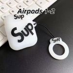 Inobrands For Apple pod 1-2 Case Cover Cartoon White SUP Soft Silicone Earphone Case Casing - image 4