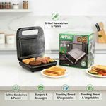 product_image_name-Generic-Avinas Toaster and Steak Roast Machine 1800W – Powerful Grill for Perfect Sandwiches & Steaks-2