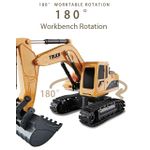 Generic Alloy Remote Control Track Excavator Toy - image 2