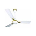 Crompton Elegant Long Blade Ceiling Fan - 56"  - White/Gold