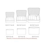 Generic 6 Piece Travel Storage Bag Set - image 5