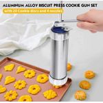 Generic Cookies/Biscuit Press Cutter Moulds with 20pc cookies disk and nozzels - image 4