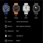 Generic DT WATCH ULTRA Smartwatch IP68 Bluetooth Call-White - image 3