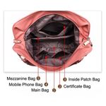 product_image_name-Gukbis-Fashion Soft Leather Handbag Large Capacity Women's Bag Middle-aged Women's Shoulder Messenger Bag - Blue-7