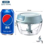 product_image_name-Generic-Manual Vegetable Chopper, Onion Garlic Ginger Pepper Cutter, Food Processor For  Local Dishes-7