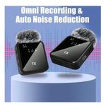 Generic Dual Wireless Lavalier Microphone Kit with Receiver - Noise Reduction & Long Range - image 5