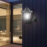 Generic 2pcs outdoor solar wall mounted garden lights - white light - image 4