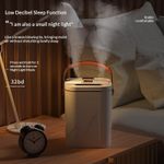 product_image_name-Qkz-Dual Nozzle Humidifier 1.8L - High-Temp Sterilization, Quiet 4-Speed Mist, Night Light & Auto Shut-Off Free 2x 10ml Aromatherapy Oils (Peppermint & Lavender) for Home, Baby Room, Office-5
