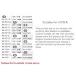 product_image_name-Generic-Universal Remote Controller for KONKA LED TV / LCD TV / HDTV / 3DTV-5