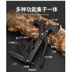 Jansfuren 15 in 1 Multitool Axe Hatchet Camping Accessories Survival Gear, Multi Tool for Camping Hiking Survival