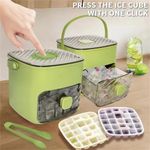 Generic 48 Grid Ice Cube Mold Reusable Refrigerator Maker Food Grade Ice Storage Box Home Ice Making Tool