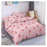 Spice Bedsheets Kingsize Bedsheet-4 pieces- Pink
