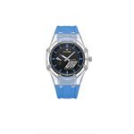 Men's Sports Analog-Digital Watch – Transparent Case 