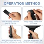 Generic Badminton Racket Grip Tape, 6 Pack Tennis Racket Grip Tape Overgrip Replacement - image 5