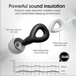 product_image_name-Generic-Silicone Anti-noise Earplugs, Swimming Earplugs, Reusable - Black-8