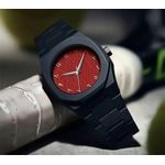 product_image_name-Generic-Matte Black Arabic Dial Watch-3